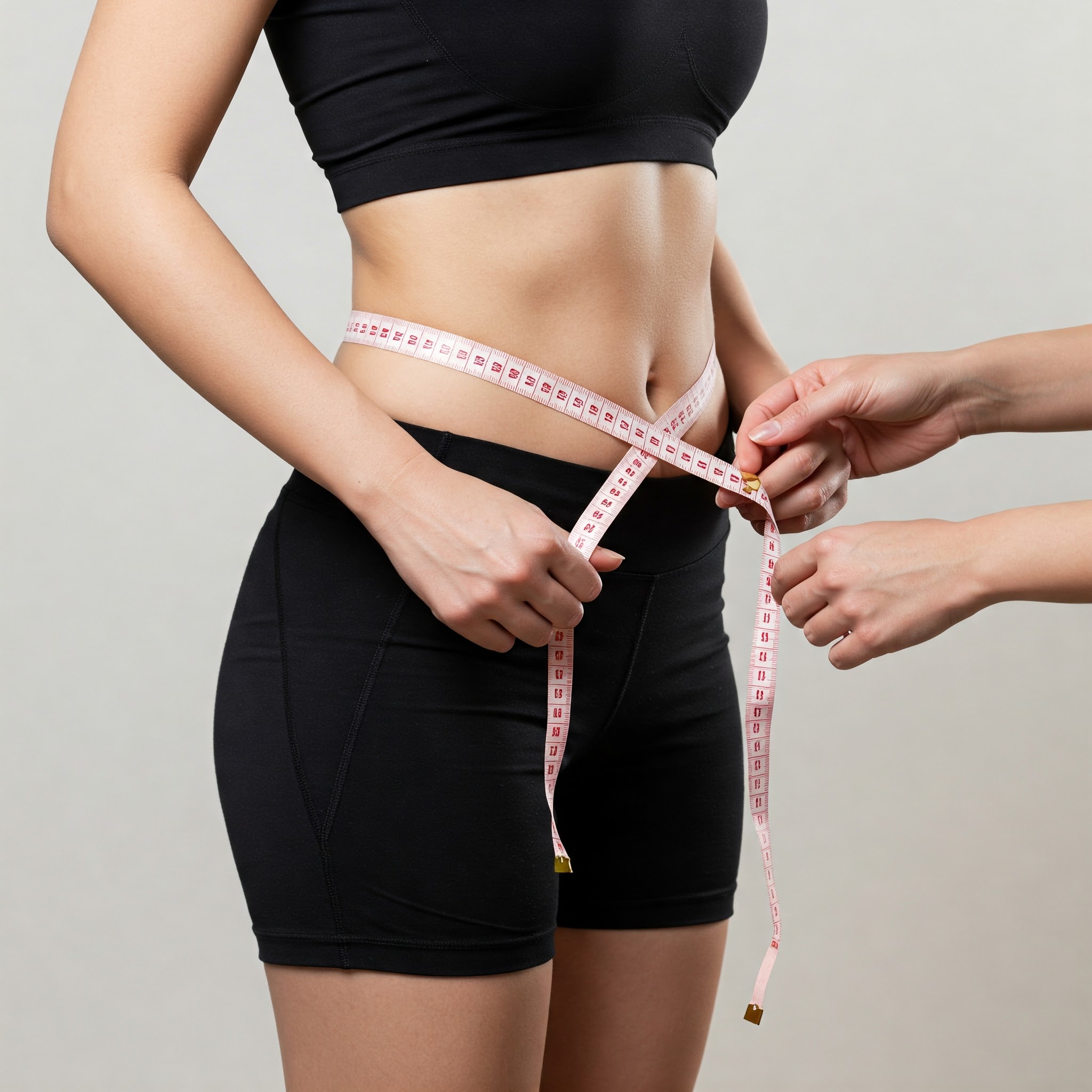 Waist measurement diagram